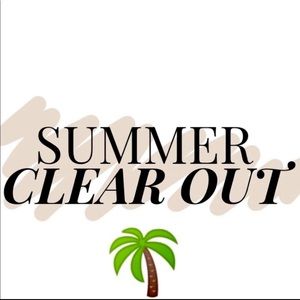Summer clear out liquidation fire sale of home, entire closet and boutiques!